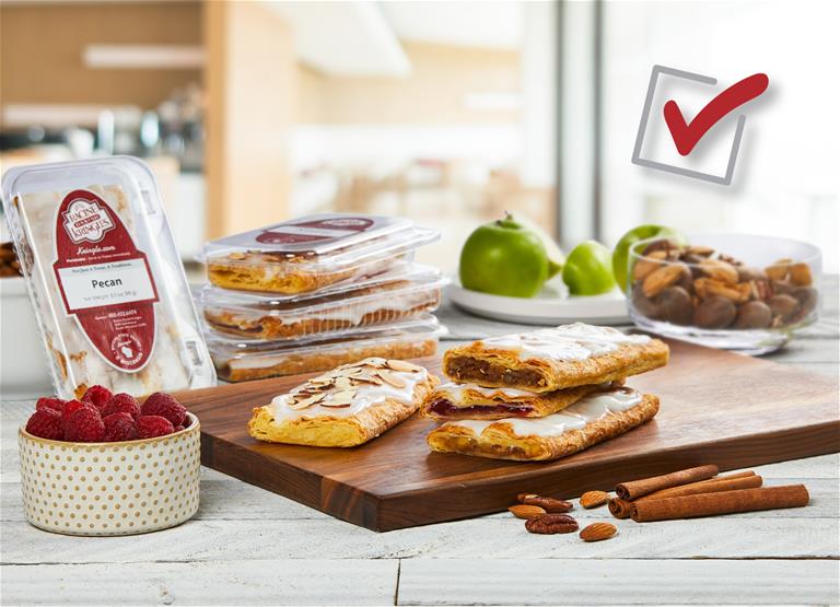 Single-Serves surrounded by ingredients. 
