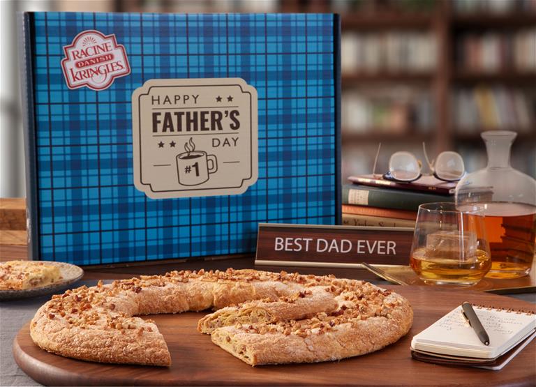 Father's Day Box with Bourbon Pecan Kringle