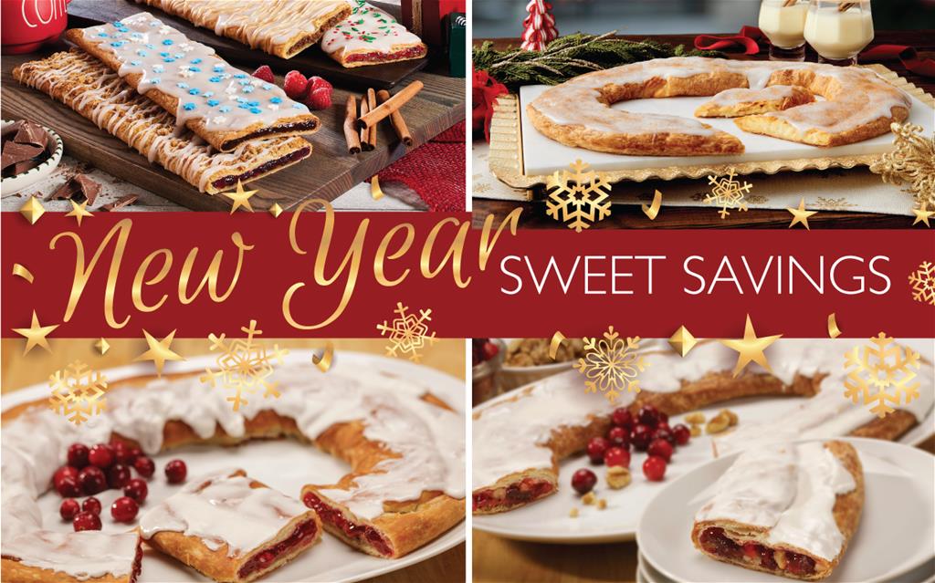 $4 savings for Eggnog, Cranberry, Cranberry Nut, Holiday Stick Sampler