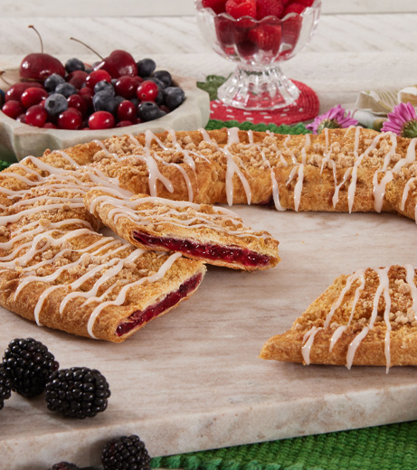Berry Crumble Kringle